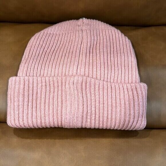 Chrome Hearts Pink Cross Patch Beanie Hat - Picture 2 of 2